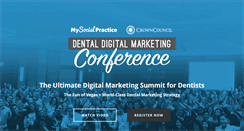 Desktop Screenshot of dentalmarketingconference.com